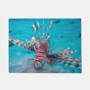 Felpudo Pescados rojos hermosos del león