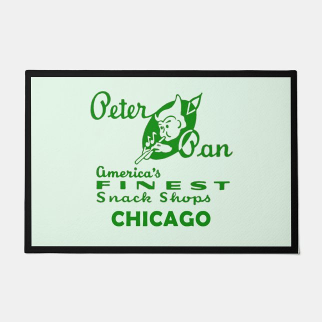 Felpudo Peter Pan Snack Shop, Chicago (Anverso)