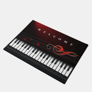 Felpudo Piano Treble Clef