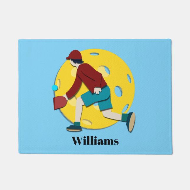 Felpudo Pickle Ball (Anverso)