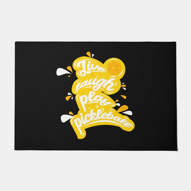 Felpudo Pickleball - Vive Ríe Juega Pickleball (Anverso)
