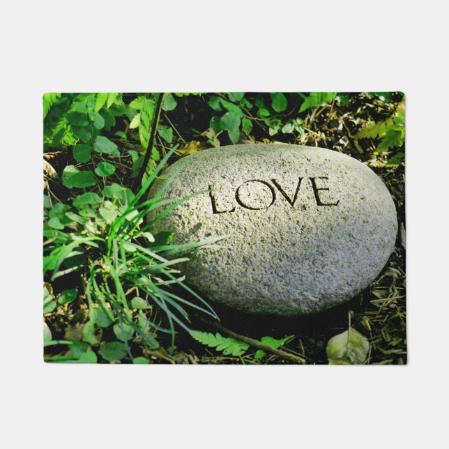 Felpudo Piedra de "amor" (Anverso)