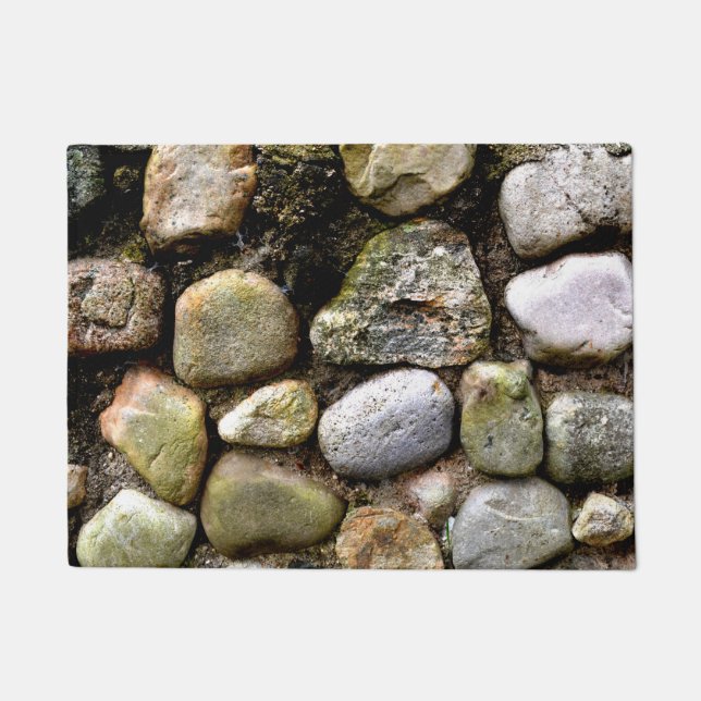 Felpudo Piedra de campo, rocas, piedra angustiada, piedra  (Anverso)