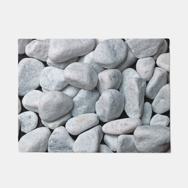 Felpudo Piedras blancas grandes (Anverso)