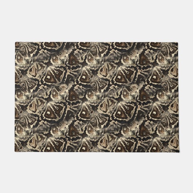Felpudo Piel de Python (Anverso)