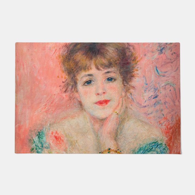 Felpudo Pierre-Auguste Renoir - Actriz Jeanne Samary (Anverso)