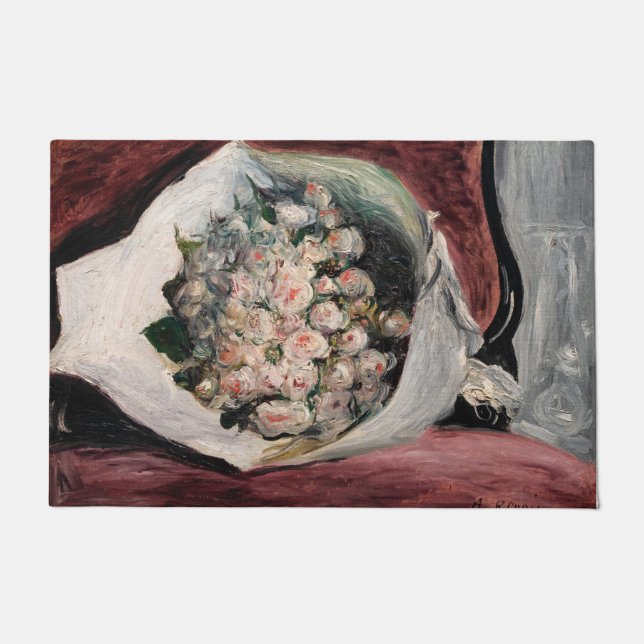 Felpudo Pierre-Auguste Renoir - Bouquet en una caja (Anverso)