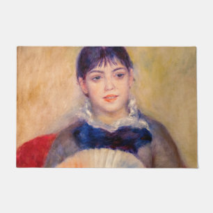 Felpudo Pierre-Auguste Renoir - Chica con ventilador