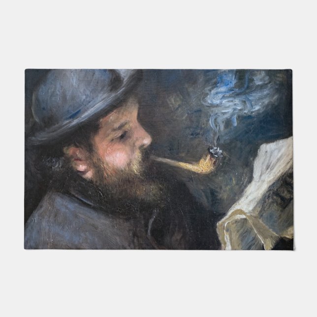 Felpudo Pierre-Auguste Renoir - Claude Monet Reading (Anverso)