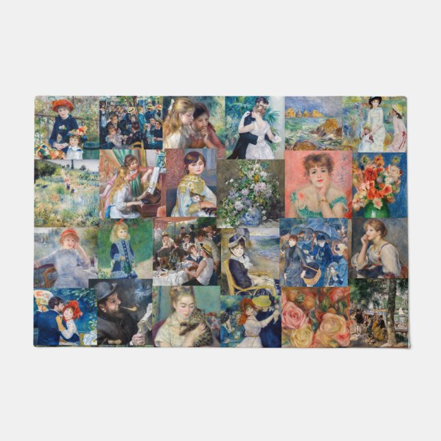 Felpudo Pierre-Auguste Renoir - Obra maestra (Anverso)