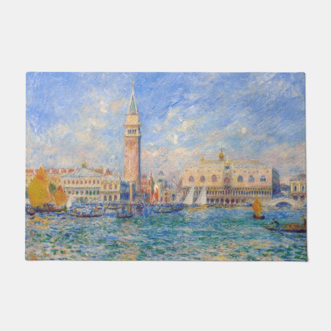 Felpudo Pierre-Auguste Renoir - Venecia, el Palacio del Do (Anverso)