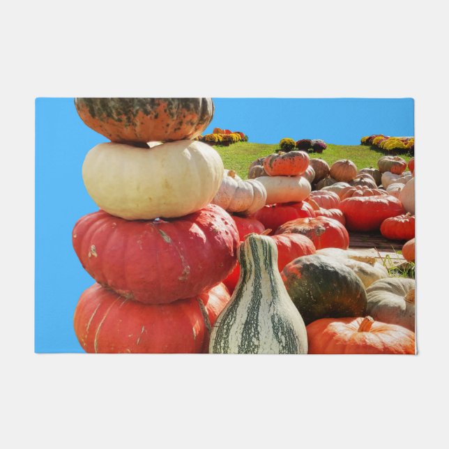 Felpudo Pila y Mamáes del tótem de calabaza (Anverso)