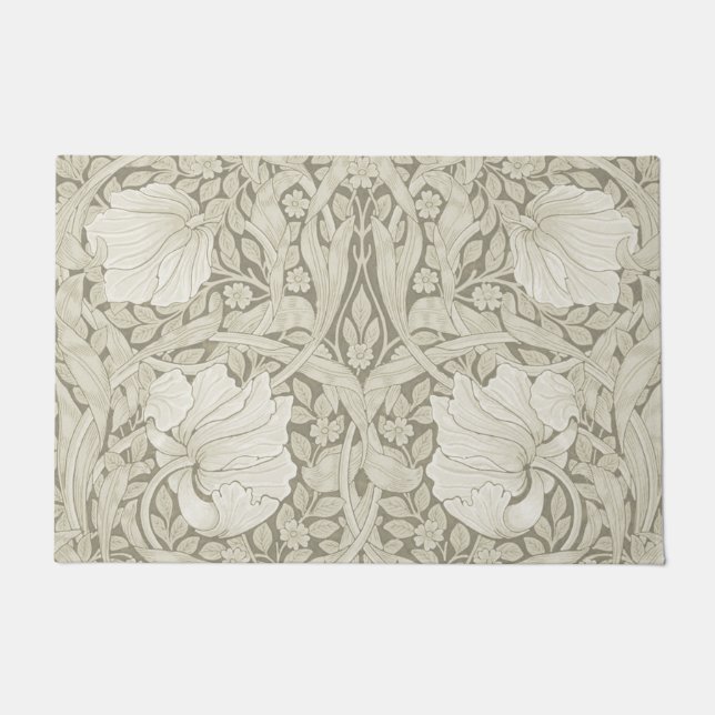 Felpudo Pimpernel Ivory, William Morris (Anverso)