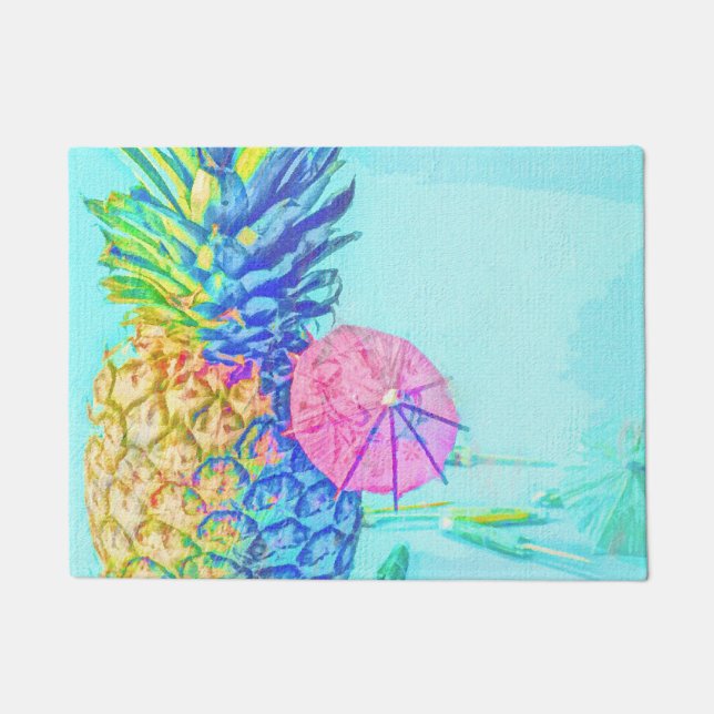 Felpudo Piña Tropical (Anverso)