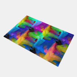 Felpudo Pincel digital muy coloreado pinza manchas manchas