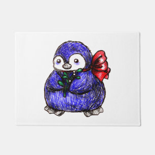 Felpudo Pingüino