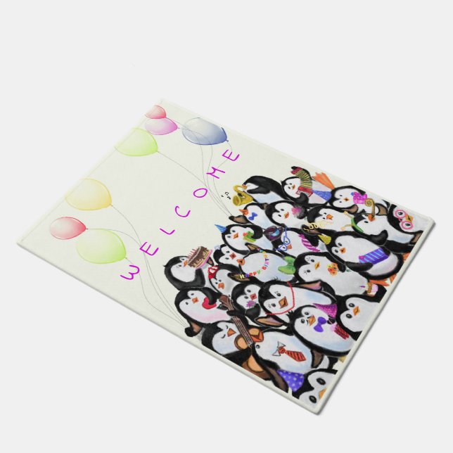 Felpudo Pingüino Doormat (Angular)