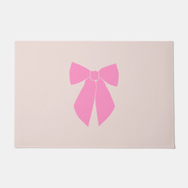 Felpudo Pink Bow (Anverso)