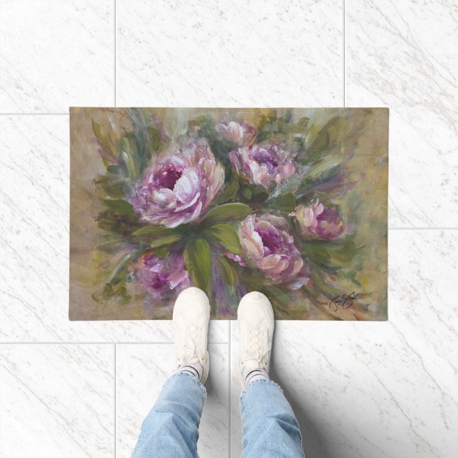 Felpudo Pink Roses (Interior)