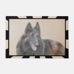 Felpudo Pintura belga de tervuren - Arte típico de perro