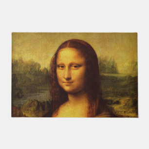 Felpudo Pintura Bella Artes Leonardo Da Vinci Mona Lisa