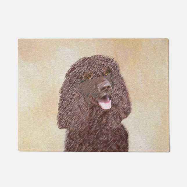 Felpudo Pintura de español de agua irlandesa - Arte de per (Anverso)