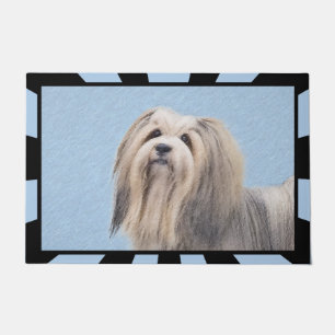 Felpudo Pintura Havanesa (plateada) - Arte de Perro Origin