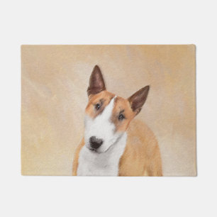 Felpudo Pintura Miniatura de Bull Terrier - Cute Original