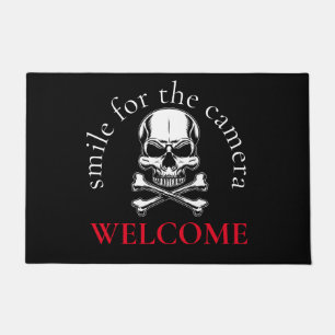 Felpudo Pirata Cross Bones Skull Doormat