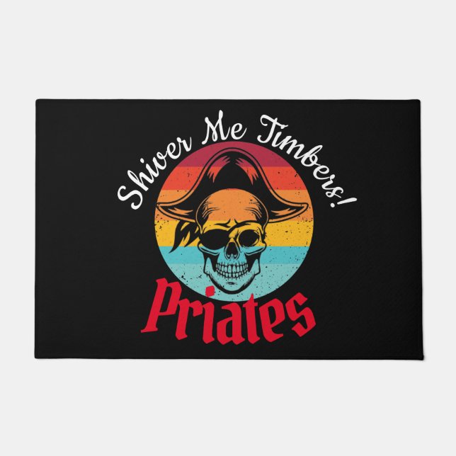 Felpudo Pirate-Shiver Me Timbers (Anverso)