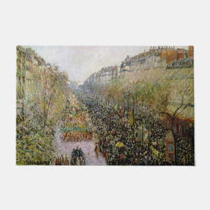 Felpudo Pissarro - Boulevard Montmartre, Martes de Carnava