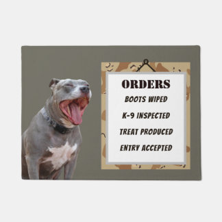 Felpudo Pitbull Entryway Orders Doormat