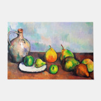 Pitcher and Fruit, Paul Cezanne