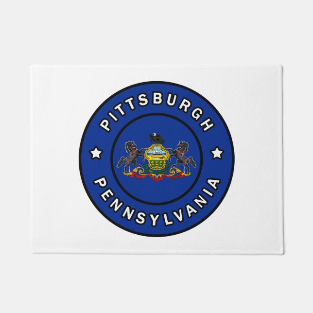 Felpudo Pittsburgh Pennsylvania (Anverso)