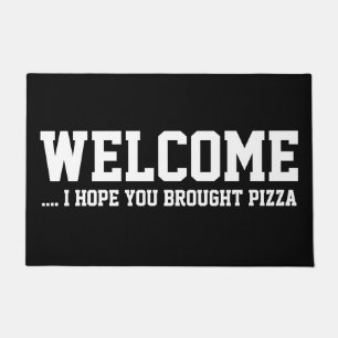 Felpudo Pizza de bienvenida