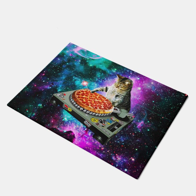 Felpudo Pizza dj del espacio (Angular)