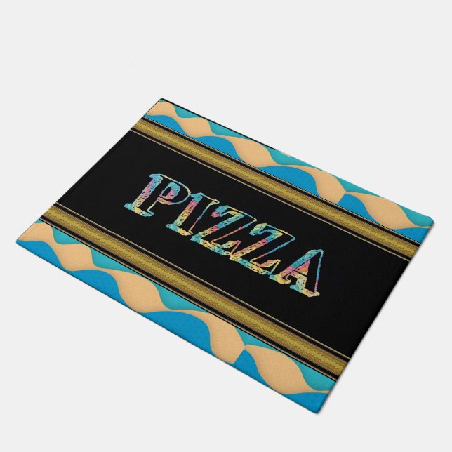 Felpudo Pizza Door Mat (Angular)