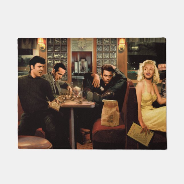 Felpudo Placa azul 2 (Anverso)