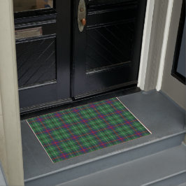 Felpudo Plaid Clan Duncan Green Check Tartan
