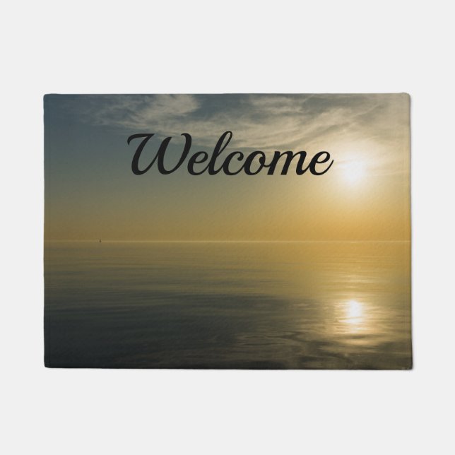 Felpudo Planetario Sunrise Welcome Doormat (Anverso)
