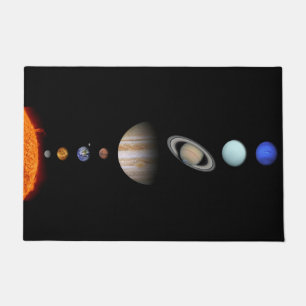 Felpudo PLANETAS de la estera de puerta de encargo de la