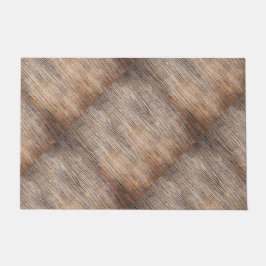 Felpudo Plano de madera bruta