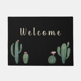 Felpudo Plantas de cactus del desierto