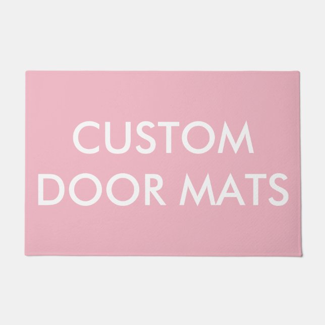 Felpudo Plantilla personalizada personalizado del espacio (Anverso)