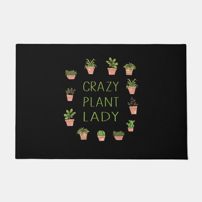 Felpudo Plants - Crazy Plant Lady (Anverso)