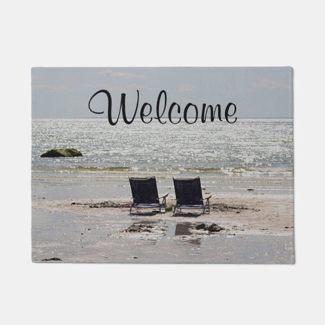 Felpudo Playa del océano (Anverso)