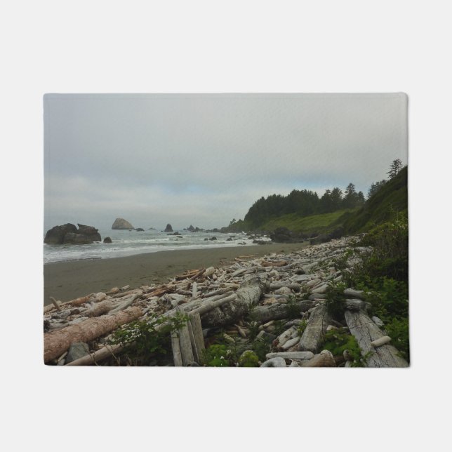 Felpudo Playa oculta I en el Parque Nacional Redwood (Anverso)