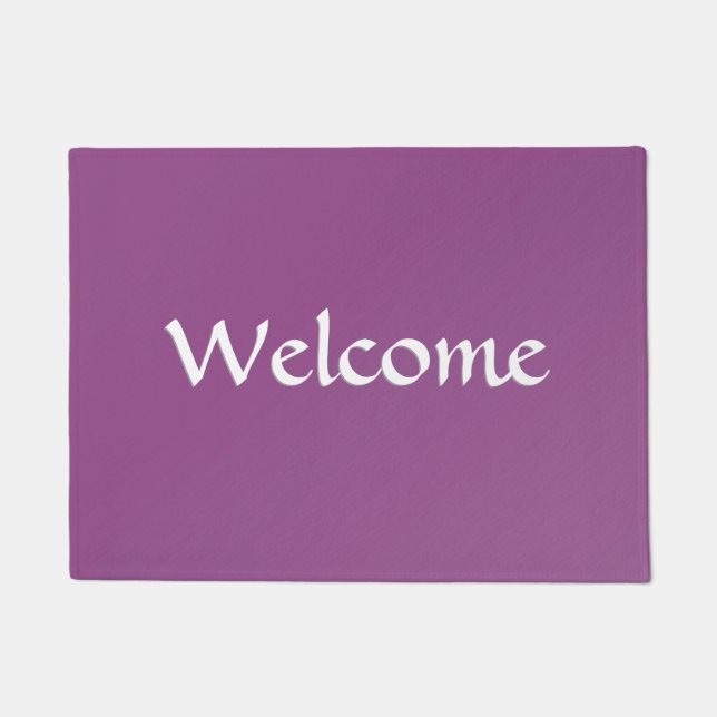 Felpudo Plum Nice (Anverso)