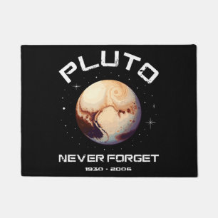 Felpudo Plutón nunca olvidar