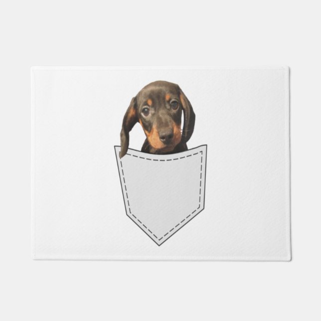Felpudo Pocket Dog Dachshund (Anverso)